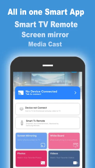 ภาพหน้าจอของ Smart View Cast to TV